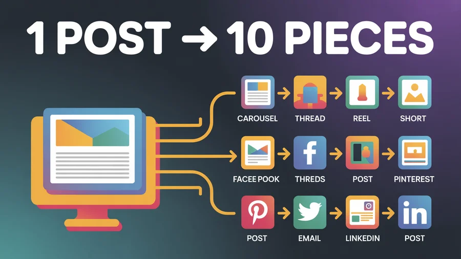 Repurposing Content Across Social Media Platforms